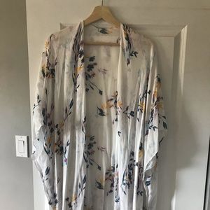 Gentle Fawn Heron Kimono